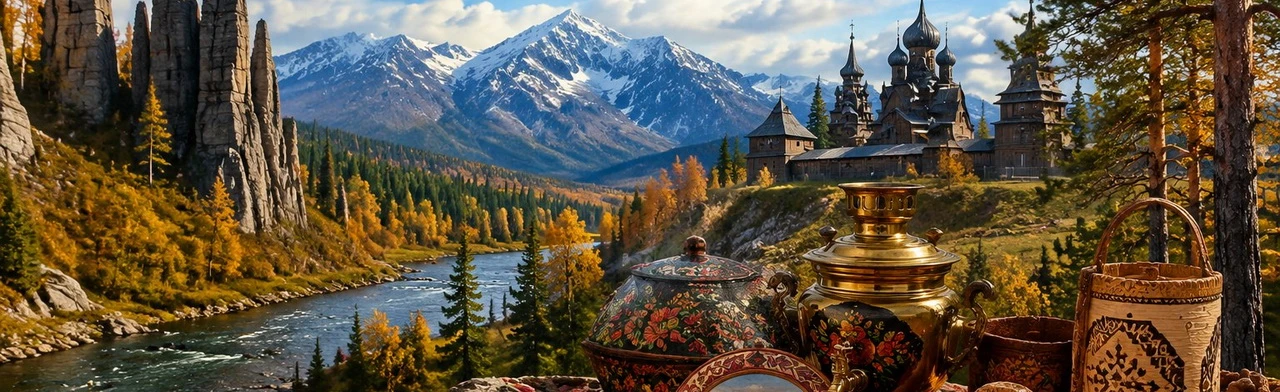 Постер Многоликая Россия. Игра-путешествие в Чайковском