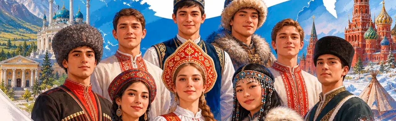 Постер Народов много – Россия одна! Интерактивная программа в Екатеринбурге