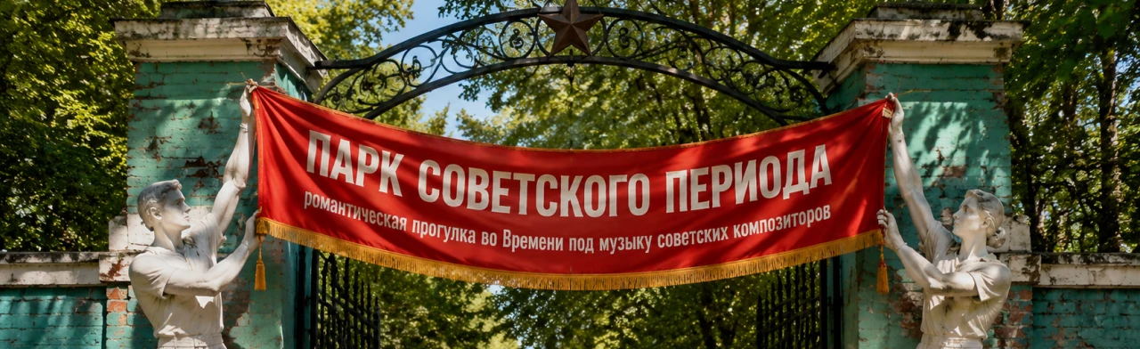 Постер Парк Советского периода в Ижевске