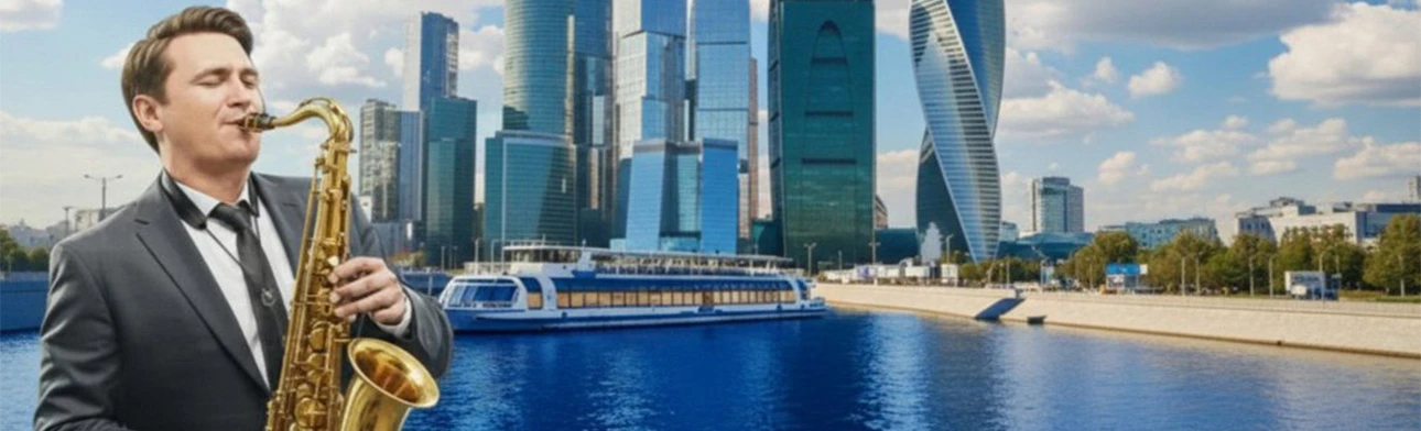 Постер Джаз на реке в Москве