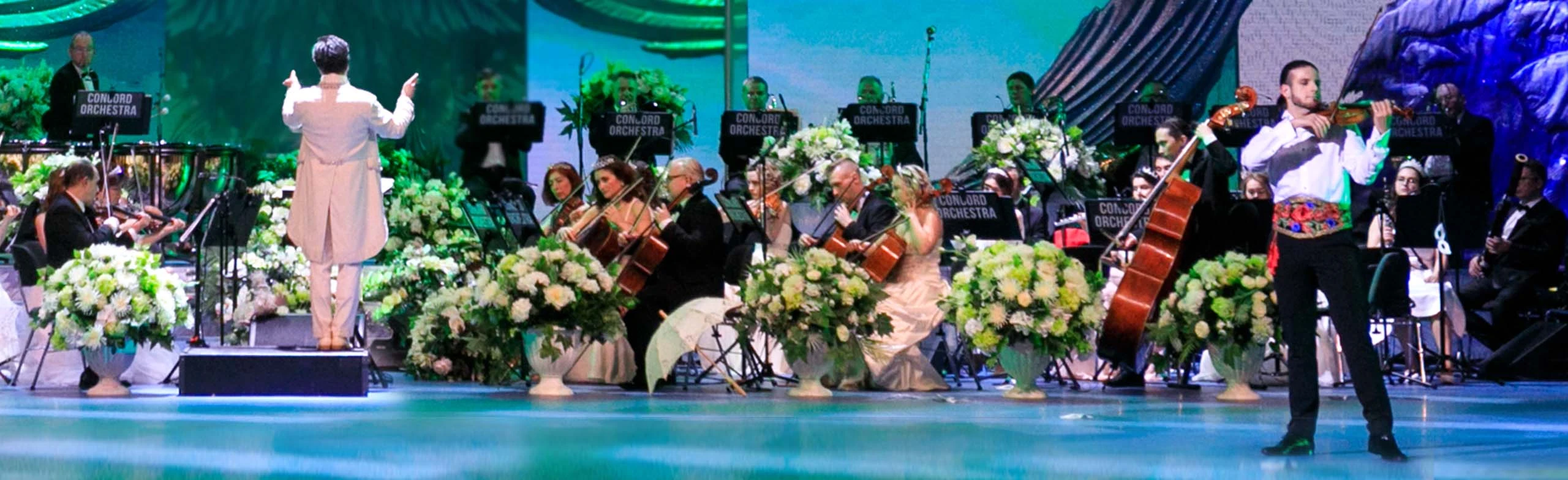 Постер Белоснежный бал Иоганна Штрауса. Новогоднее шоу Concord Orchestra в Нижнем Новгороде