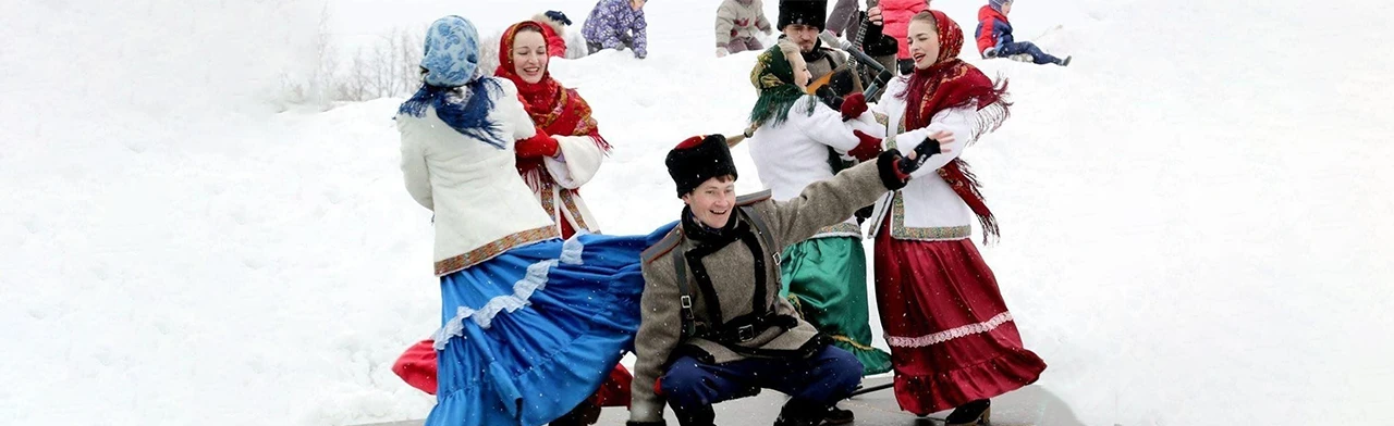 Постер Новогодние традиции народов России. в Ростове-на-Дону