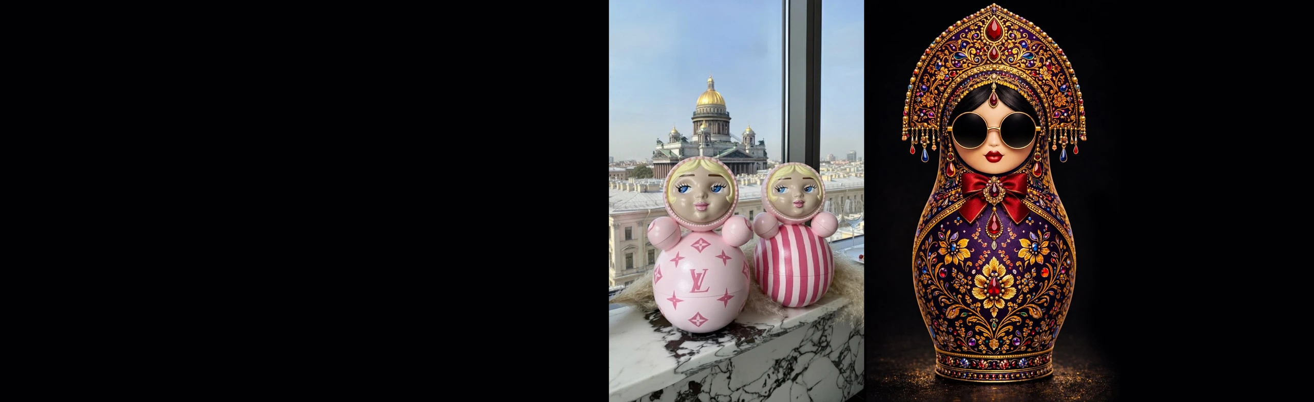 Постер Роспись неваляшки или матрешки в ресторане Тиландер от Артвайбс в Санкт-Петербурге