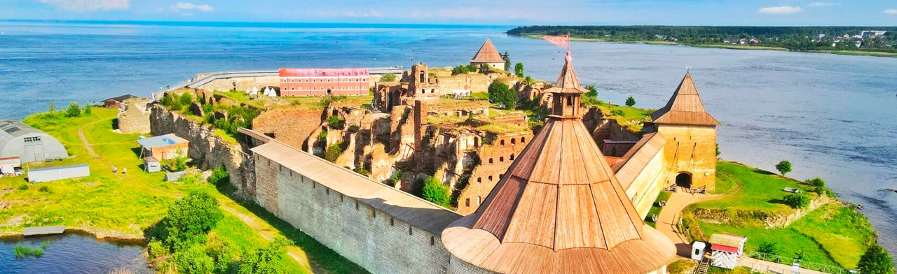 Постер Ореховый остров + Старая и Новая Ладога в Санкт-Петербурге