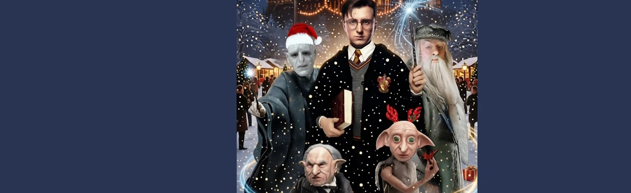 Постер Юбилейное шоу «Гарри Поттер. Новый год в Запретном Лесу» в Санкт-Петербурге