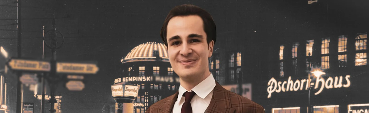 Постер Даниил Ведерников. Берлин. Золотые двадцатые. в Санкт-Петербурге