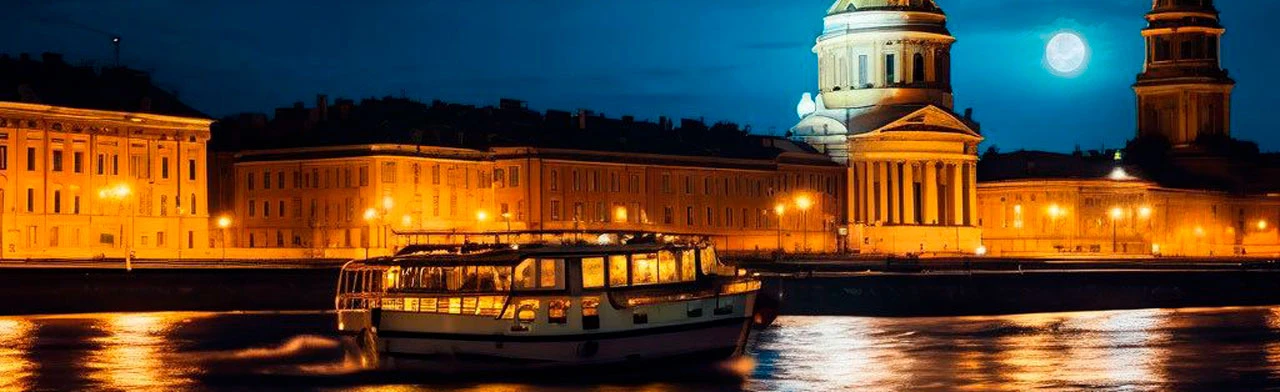 Постер Теплоходы в Санкт-Петербурге в Санкт-Петербурге