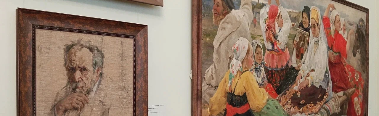 Постер Художники земли Воронежской. Музейное занятие в Воронеже
