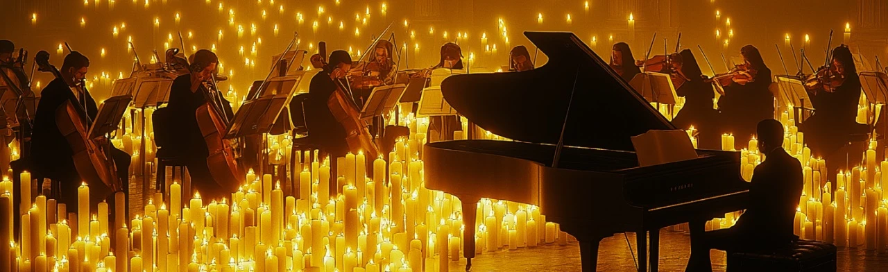 Постер Оркестр Cagmo: Саундтреки Эйнауди при свечах в Архангельске