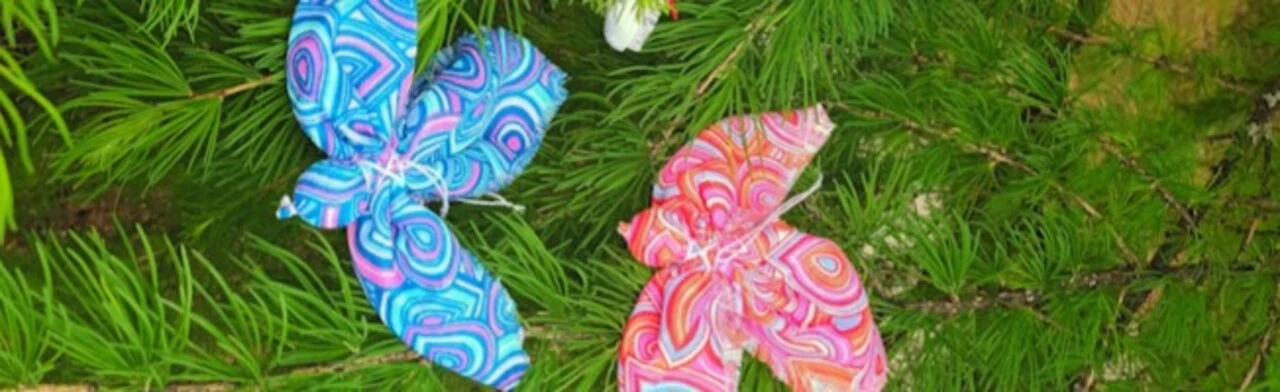 Постер Птичка из ткани. Мастер-класс