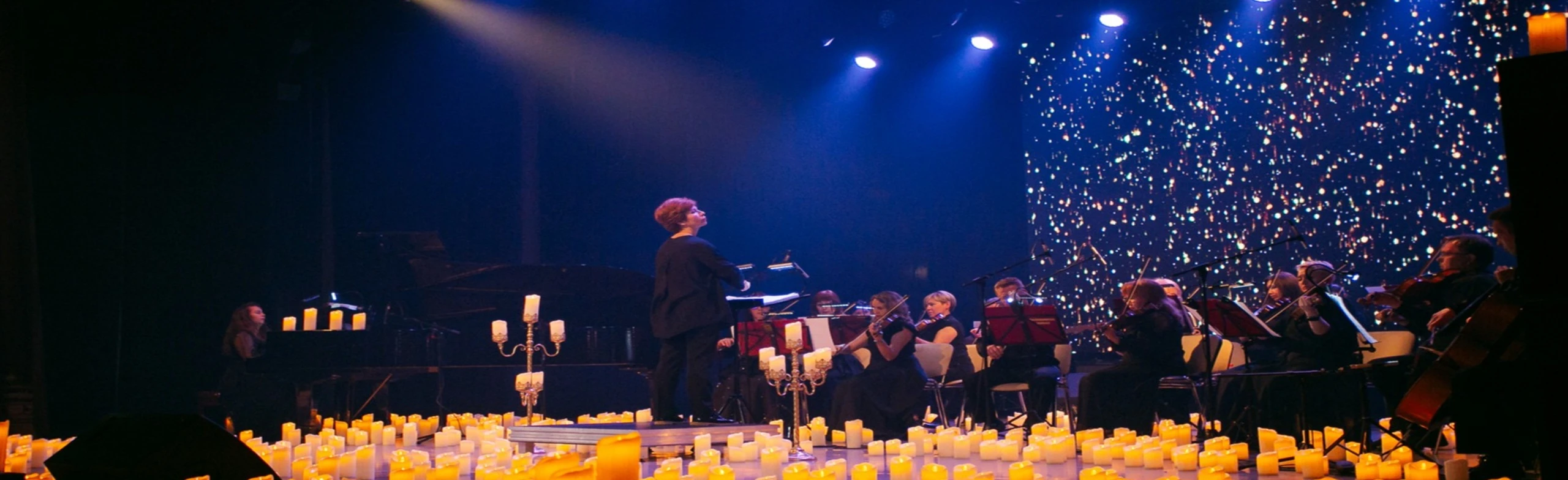 Постер Мировые хиты классики в сиянии тысячи свечей