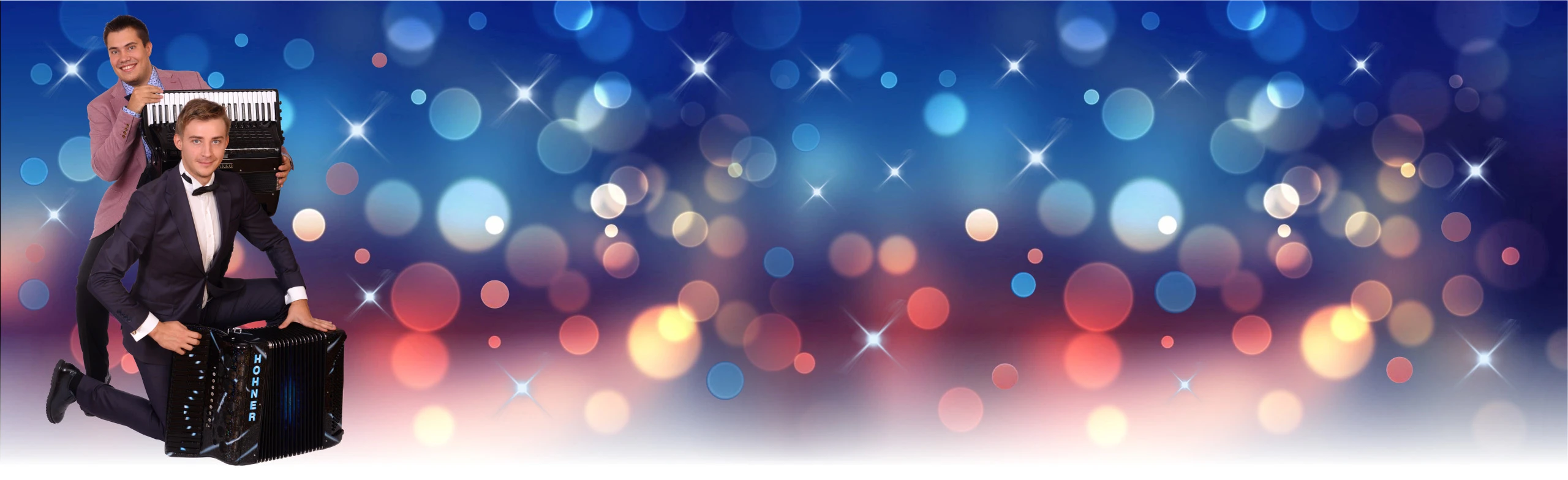 Постер Новогодний аккордеон