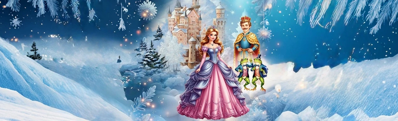 Постер Новогодние чудеса в сказочном королевстве