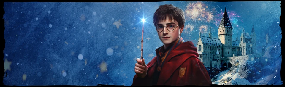 Постер Новый год в Хогвартсе