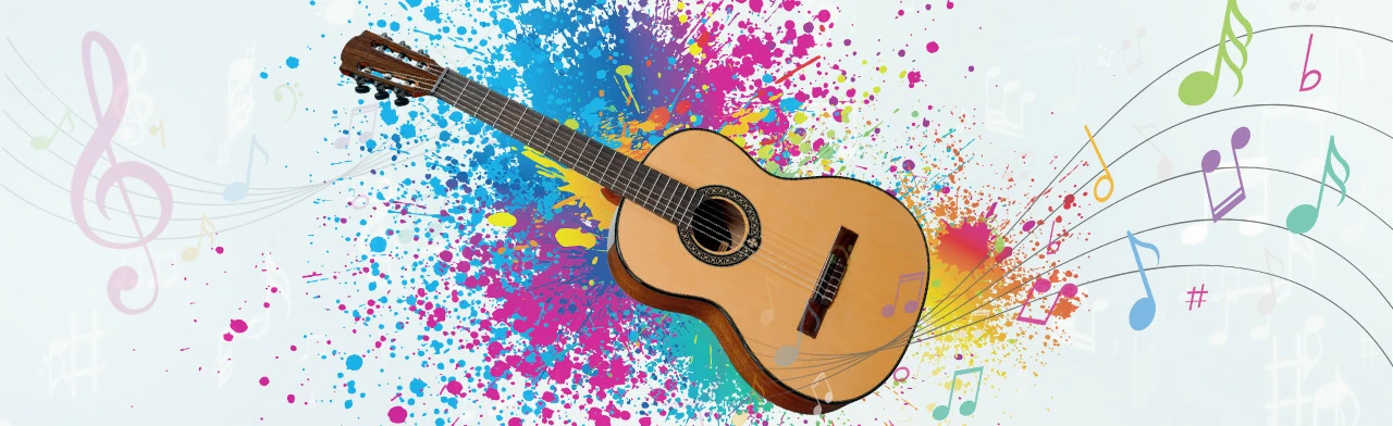 Постер Гитара. Обучение для начинающих. Мастер-класс