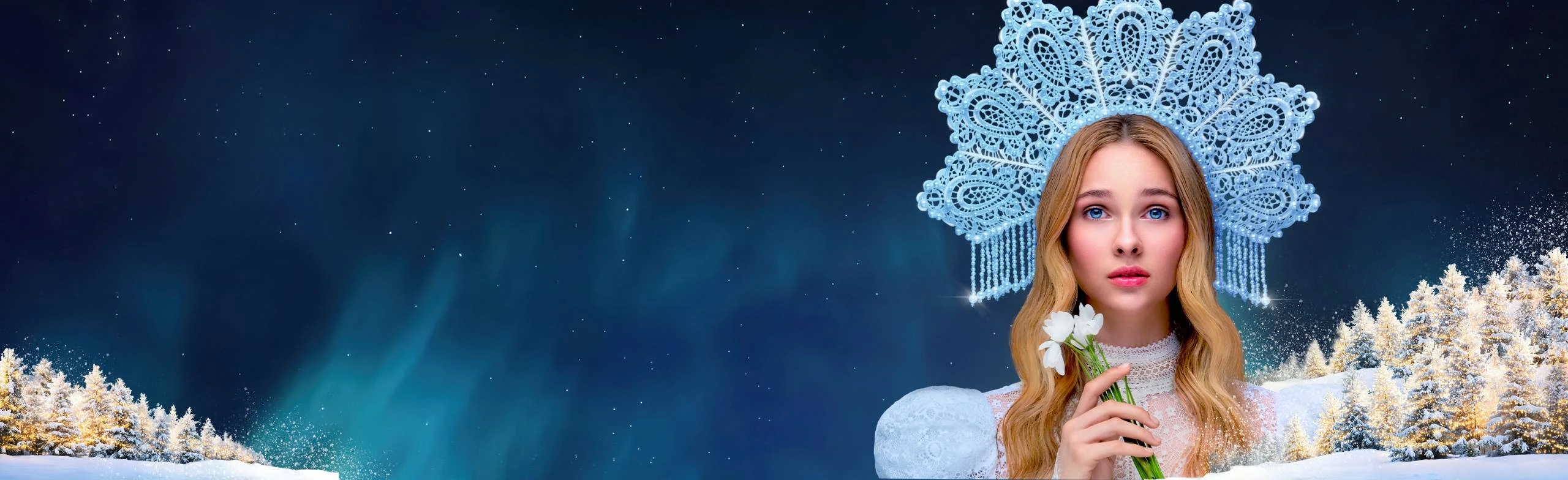 Постер Ледовое шоу "Снегурочка" в Екатеринбурге