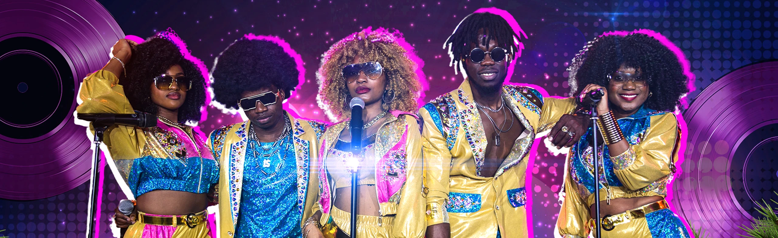 Постер Новогодняя Диско Вечеринка в Геленджик Арена