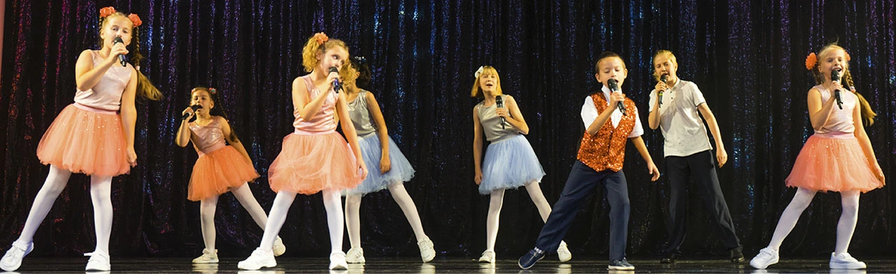 Постер Посещение занятий (2 раза в неделю) в детской вокально-музыкальной студии Звездочки в Хабаровске