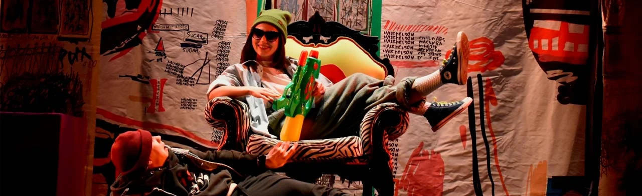 Постер Бог ездит на велосипеде в Ижевске