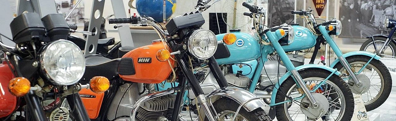 Постер Ижевские мотоциклы. Выставка в Ижевске