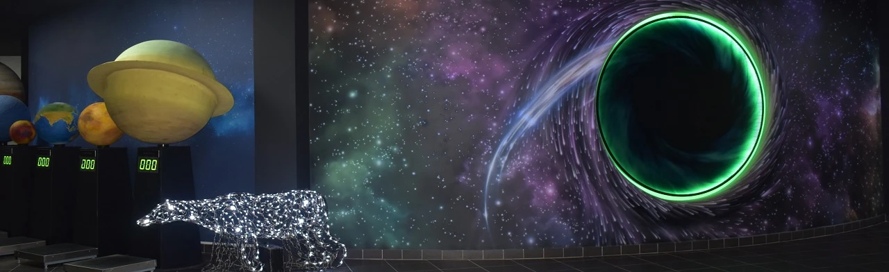 Постер Постоянная экспозиция Космического центра