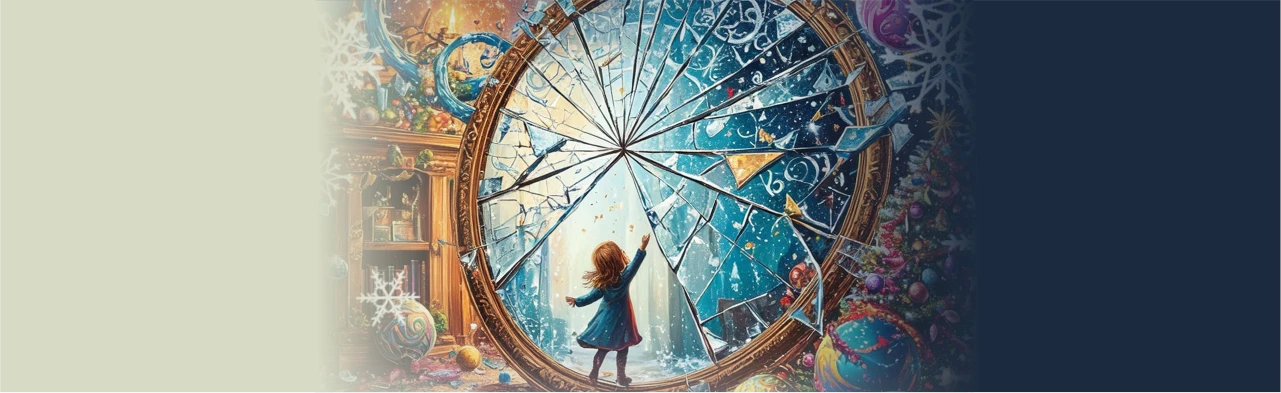 Постер Новогодние приключения в Зазеркалье в Кирове