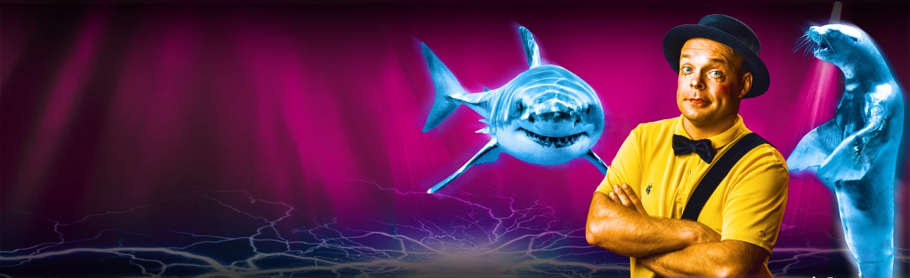 Постер Цирк Никулина представляет шоу Владимира Дерябкина «Голограмма» в Краснодаре