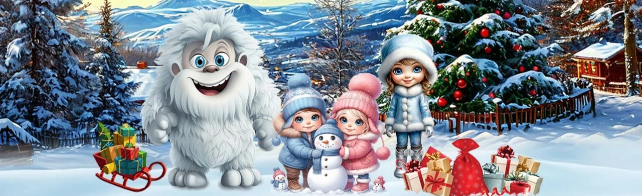 Постер Йети! Дети! Новый Год!