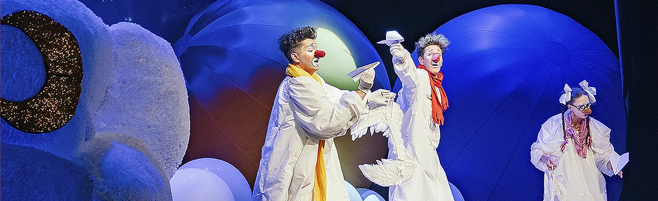 Постер Облачные клоуны в Краснодаре