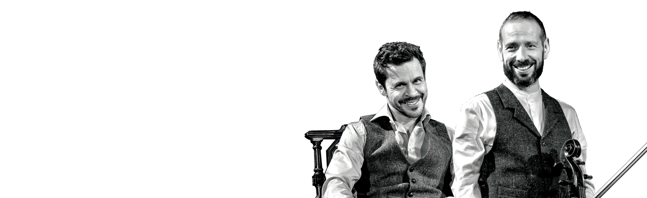 Постер "Хулиган и классик". Павел Деревянко и Борис Андрианов