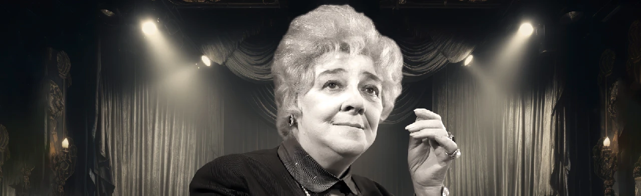 Постер Раневская - "Одинокая насмешница". Новогодний спектакль в Красноярске