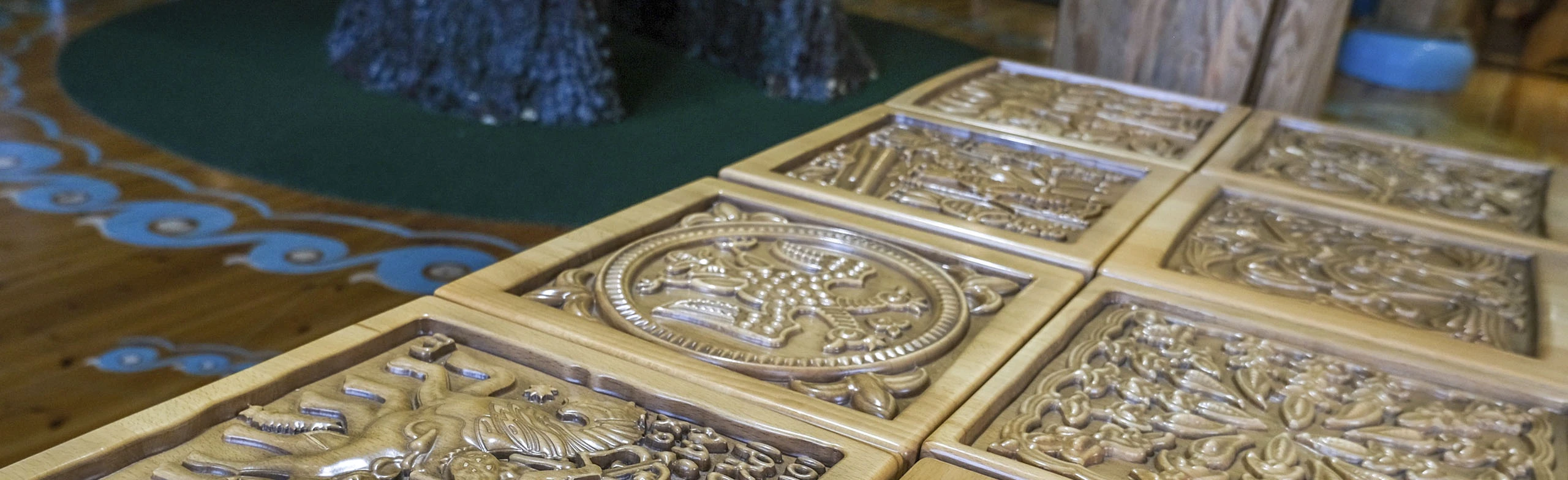 Постер Свияжские изразцы. Выездное интерактивно-образовательное занятие в Казани