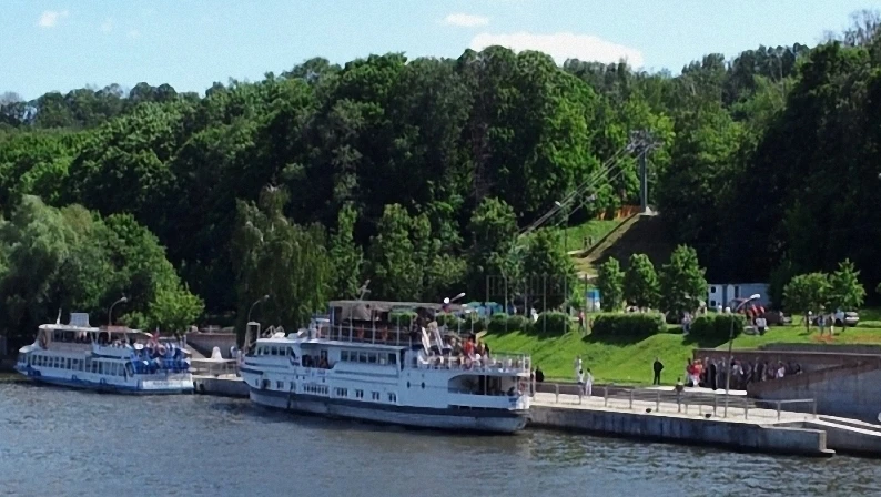 Постер площадки Причал «Воробьёвы горы»