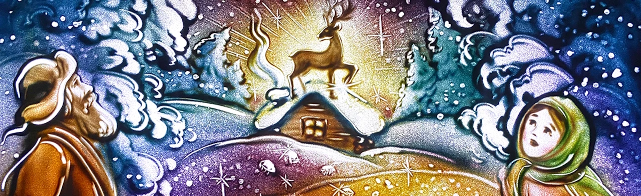 Постер Серебряное копытце. Музыкальная сказка с песочной анимацией в Москве