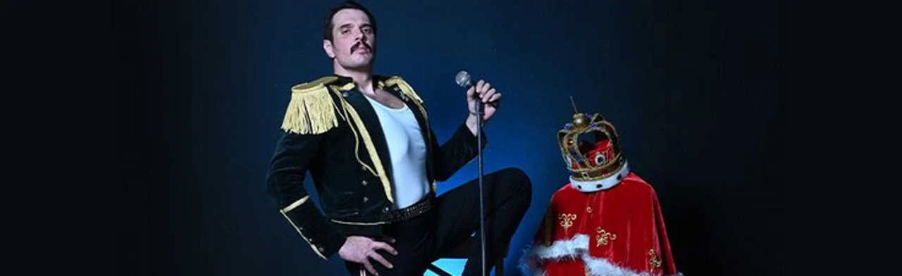 Постер Фредди Меркьюри шоу в Москве