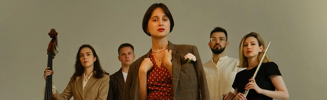 Постер Квинтет Виктории Кривозубовой «На пару слов» в Москве