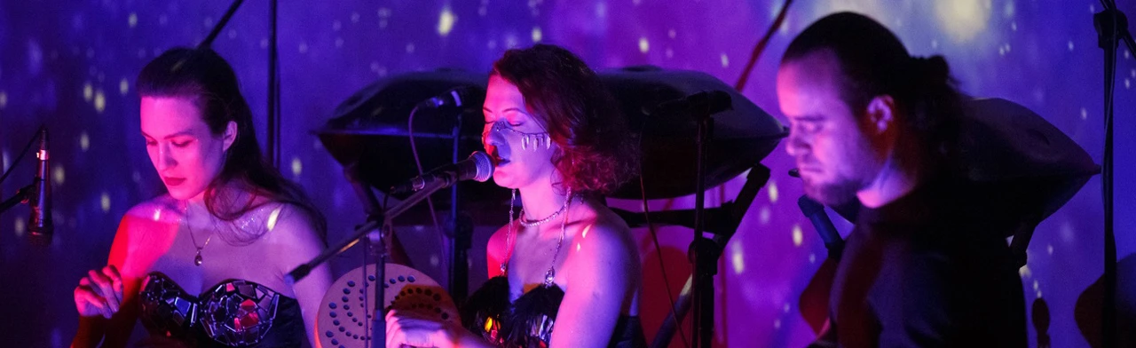 Постер Космические звуки ханга в Москве