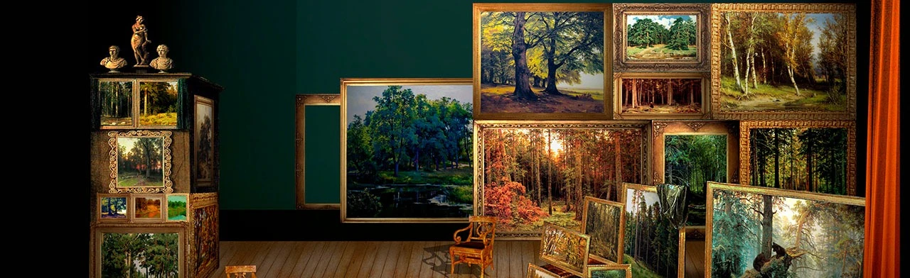 Постер Лес в Москве