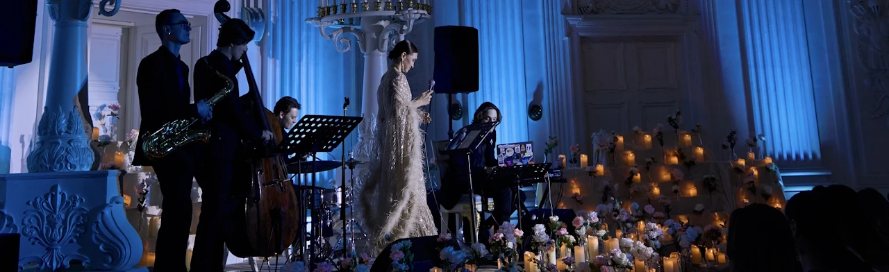 Постер Джаз во дворце: Магия музыки в сиянии тысячи свечей