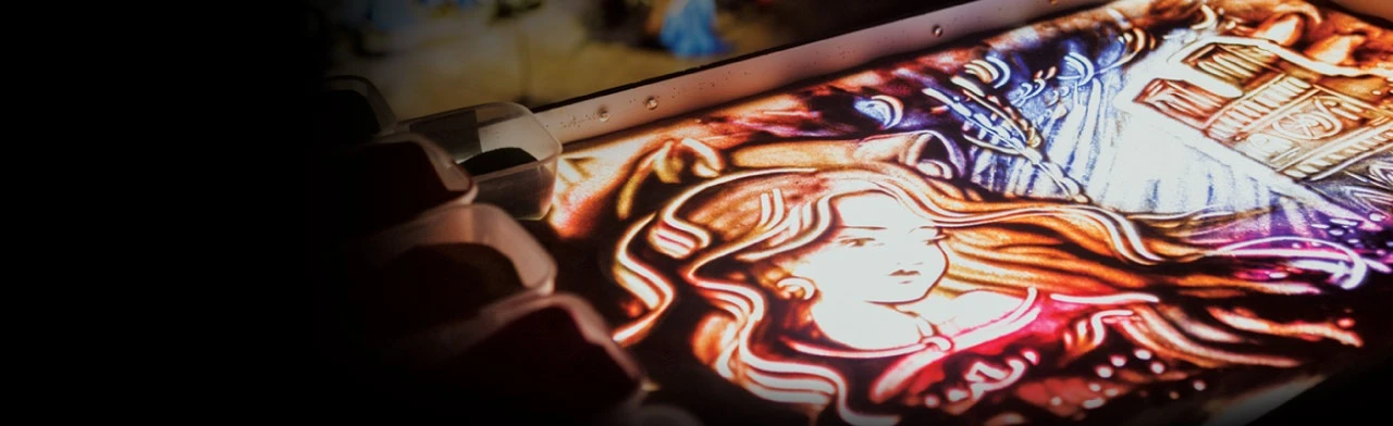 Постер Музыкальные сказки с песочной анимацией в Москве