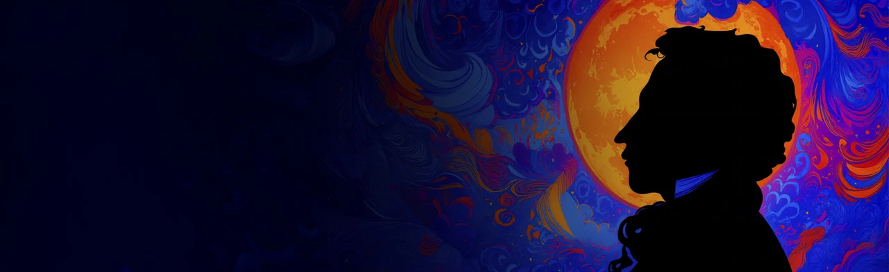 Постер Artfonix. Песочное шоу «Сказки Пушкина» с живой музыкой и чтецом в Москве