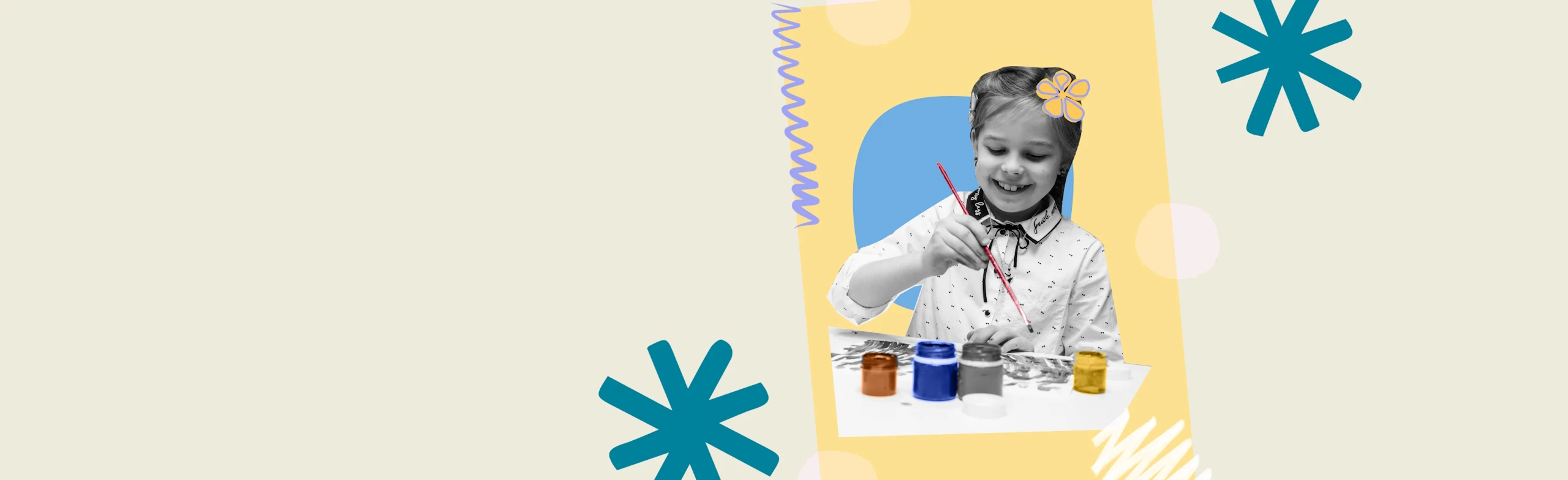 Постер Серия мастер-классов «Общество юных живописцев» для детей от 8 до 12 лет в Москве