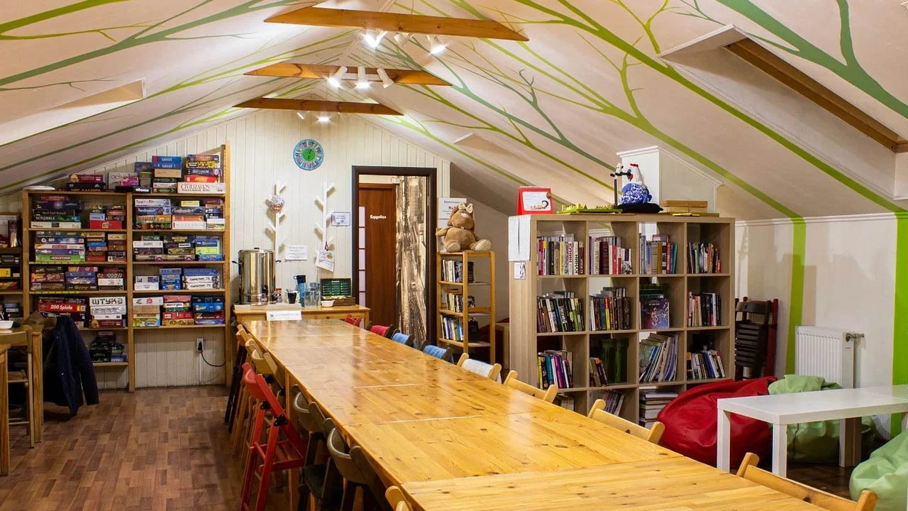 Постер Антикафе-коворкинг "Белый Лист"