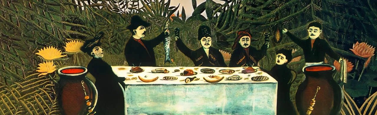 Постер Лекция «Наивное искусство. Анри Руссо и Нико Пиросмани» в Москве