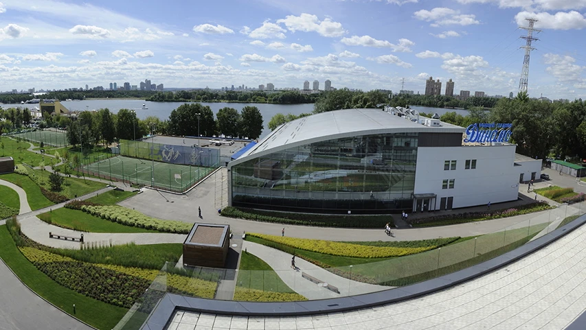 Постер площадки ДС Динамо на Водном стадионе