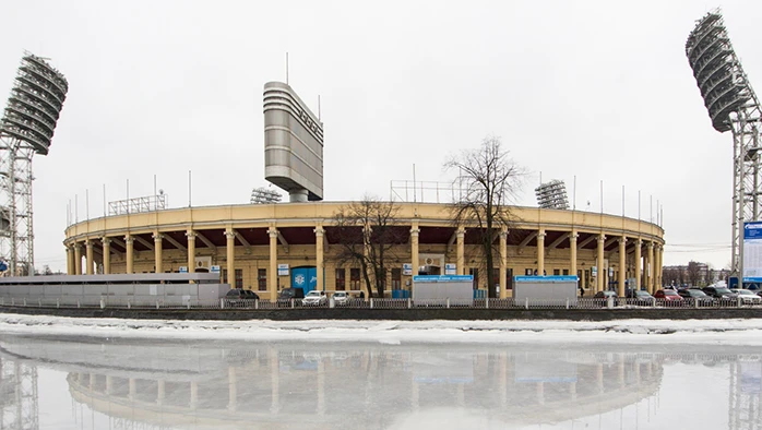 Постер площадки МСА стадиона "Петровский" (Санкт-Петербург)