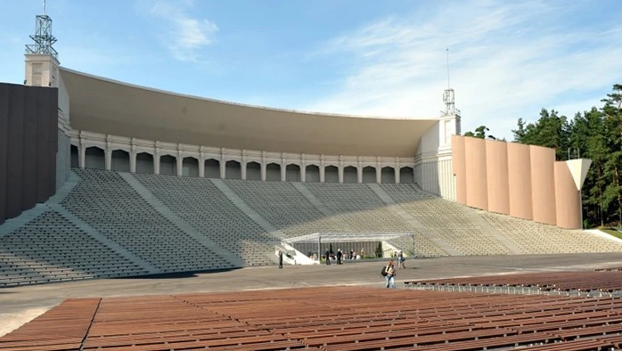 Постер площадки Mezaparka Liela estrade