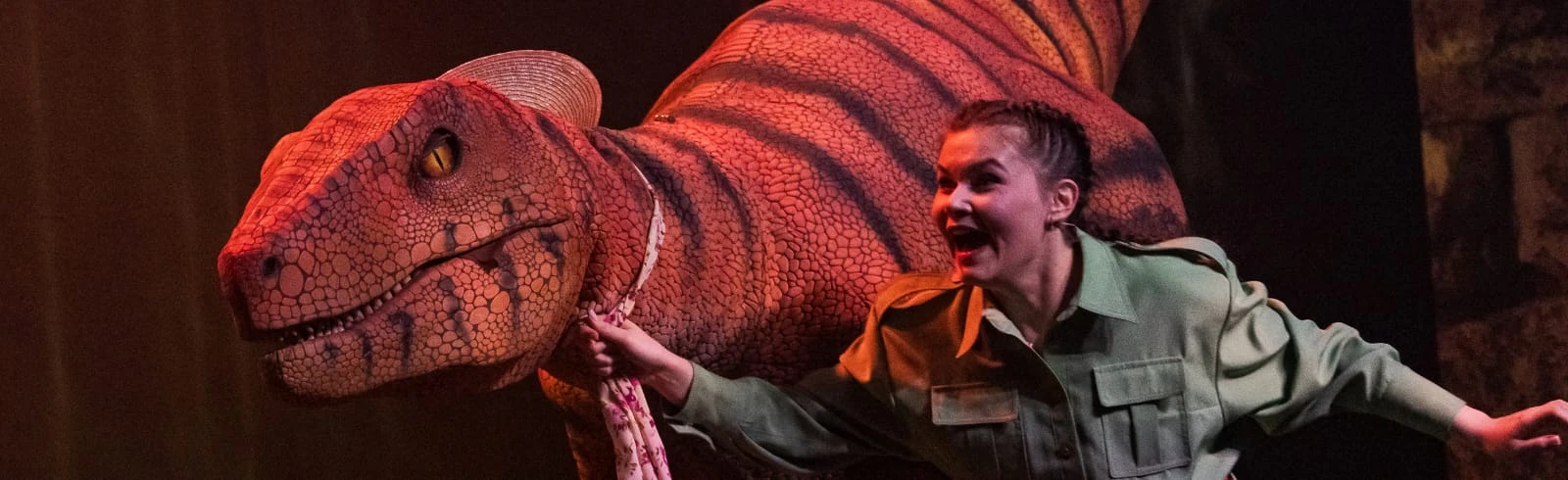 Постер Сафари с динозаврами в Москве