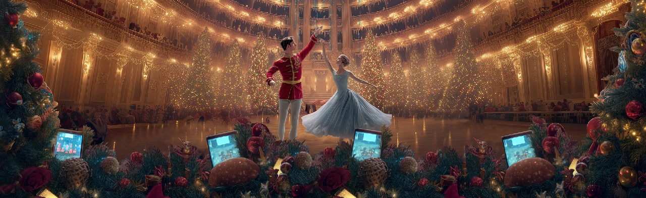 Постер НЕбалет Щелкунчик: Игра начинается в Москве