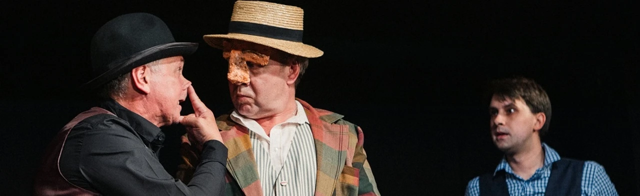 Постер Руки вверх, джентльмены